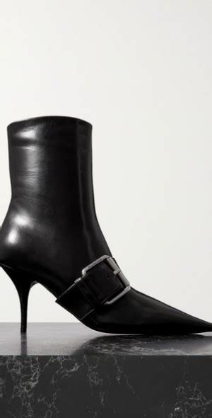 balenciaga ceinture ankle boots replica|balenciaga knife buckled leather boots.